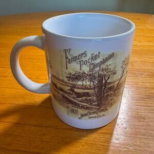 John Deere Plow Co Farmer's Pocket Companion 1892 12 oz. Ceramic Coffee Mug